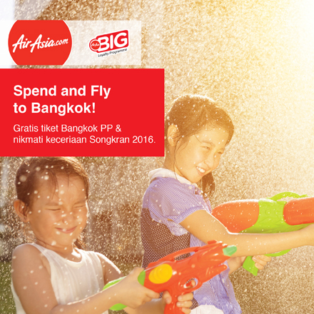 Spend & Fly To Bangkok with AirAsia BIG Card